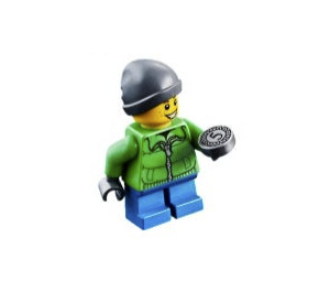 LEGO City Advent kalender 60201-1 Subset Day 2 - Boy with Coin