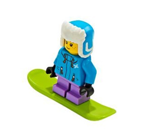 LEGO City Advent Calendar Set 60235-1 Subset Day 20 - Snowboarder