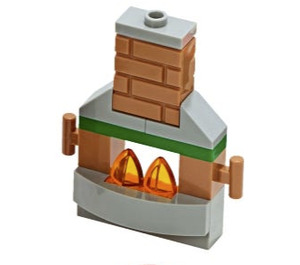 LEGO City Advent Calendar 60235-1 Subset Day 22 - Fireplace