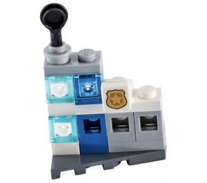 LEGO City Adventskalender 60268-1 Subset Day 3 - Microscale Policestation