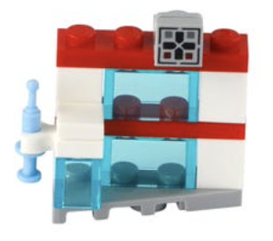 LEGO City Advent Calendar 60303-1 Sous-ensemble Day 10 - Hospital