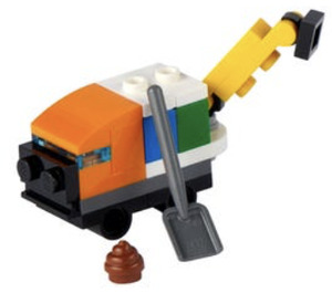 LEGO City Advent kalender 60303-1 Subset Day 19 - Crane Truck