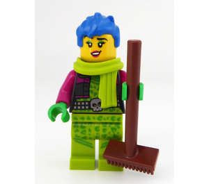 LEGO City Advent Calendar Set 60352-1 Subset Day 10 - Raze with Broom