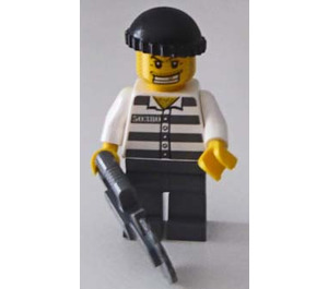 LEGO City Advent Calendar Set 7324-1 Subset Day 6 - Criminal and Buzz Saw