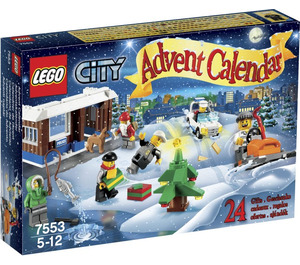 LEGO City Advent Calendar Set 7553-1 Packaging