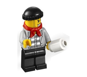 LEGO City Calendrier de l'Avent 7553-1 Subset Day 1 - Robber with Snowball