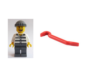 LEGO City Advent Calendar 7553-1 Teilmenge Day 18 - Robber with Crowbar