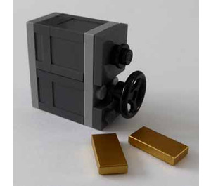 LEGO City Adventskalender 7553-1 Subset Day 19 - Safe with Gold Bars