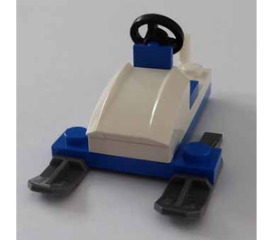 LEGO City Advent Calendar Set 7553-1 Subset Day 22 - White Snowmobile
