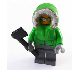 LEGO City Advent Calendar 7553-1 Undersæt Day 9 - Ice Fisherman