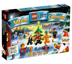 LEGO City Calendrier de l'Avent 7687-1 Packaging