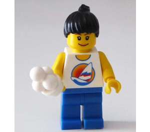 LEGO City Calendrier de l'Avent 7724-1 Subset Day 4 - Female with Ice Cream