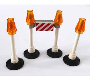 LEGO City Advent Calendar Set 7904-1 Subset Day 2 - Traffic Control Sticks