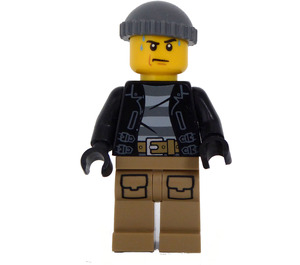 LEGO City Bandit Escroc Minifigurine