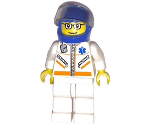 LEGO City EMT Pilot with Glasses Minifigure