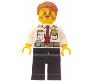 LEGO City Fire Chief Minifigure