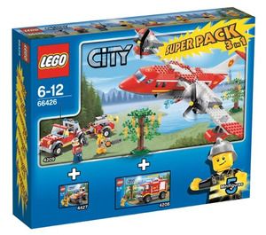 LEGO City Feu Super Pack 3-in-1 66426