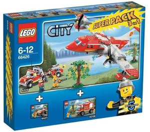 LEGO City Fire Super Pack 3-in-1 Set 66426 Packaging