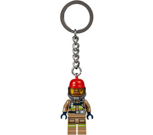 LEGO City Firefighter Key Chain (853918)