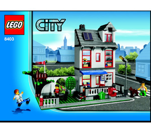 LEGO City House 8403 Instructions