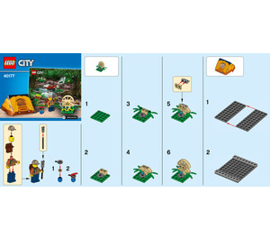 LEGO City Jungle Explorer Kit 40177 Instrukcje