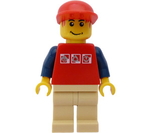 LEGO City Minifig Figurine HOL101 Jeune Fille Young Girl Seau Bucket NEUF NEW 
