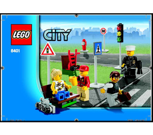 LEGO City Minifigure Collection Set 8401 Instructions