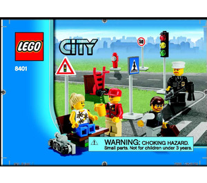 LEGO City Minifigure Collection 8401 Instructies