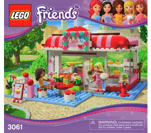 LEGO City Park Cafe Set 3061 Instructions