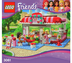 LEGO City Park Cafe 3061 Instruktioner