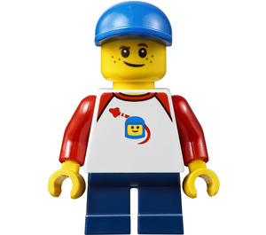 LEGO City People Pack Boy s Modrá Víčko Minifigurka