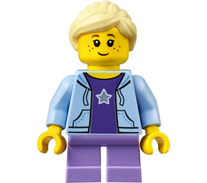 LEGO City People Pack Girl mit Bright Light Haar Minifigur
