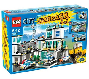 LEGO City Politie Super Pack 4-in-1 66257