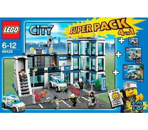 LEGO City Police Super Pack 4-in-1 Set 66428