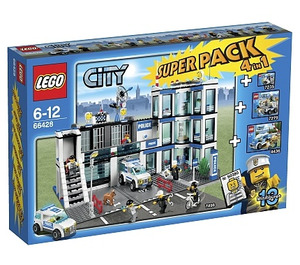 LEGO City Polizei Super Pack 4-in-1 66428 Packaging