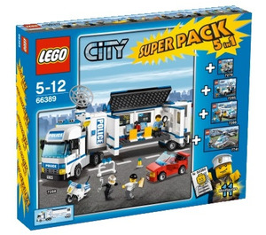 LEGO City Politie Super Pack 5 in 1 66389 Packaging
