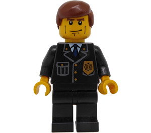 LEGO City Police with Suit, Tie and Badge Minifigure