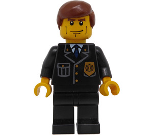LEGO City Police avec Suit, Tie et Badge Figurine