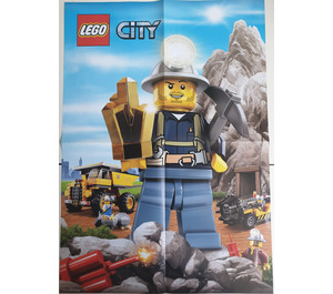 LEGO City Poster - Miners (One Side)