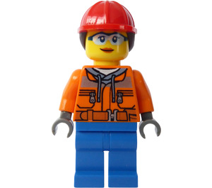 LEGO City Service Worker Minifigur