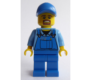 LEGO City Square Auto Mechanic Minifigure | Brick Owl - LEGO Marketplace