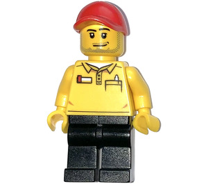 LEGO City Square Delivery Van Driver Minifigure