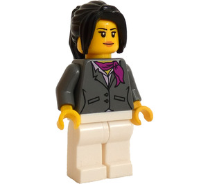 LEGO City Square Garage Female Employee Minifigure