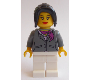 LEGO City Platz Garage Female Employee Minifigur