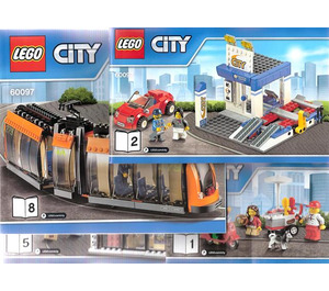 LEGO City Square 60097 Ohjeet