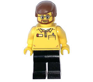 LEGO City Vierkant Shop Manager minifiguur