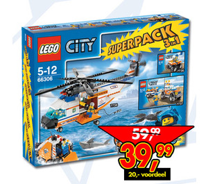 LEGO City Super Pack 3 in 1 66306