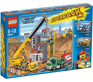 LEGO City Super Pack 3 dans 1 66331 Packaging