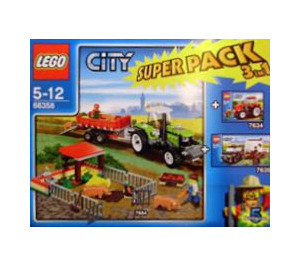 LEGO City Super Pack 3 in 1 Set 66358