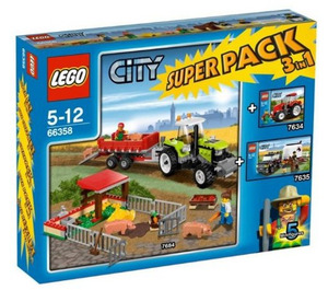 LEGO City Super Pack 3 in 1 Set 66358 Packaging